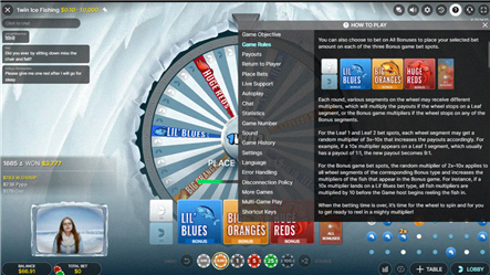 Ice Fishing – regole del gioco bonus pesca